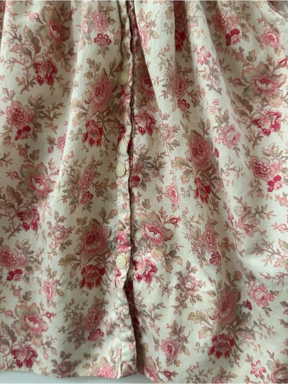 Ralph Lauren 6-9 Months Baby Girl Cream Pink Floral Dress